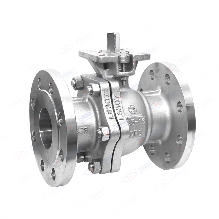 国标高平台法兰球阀