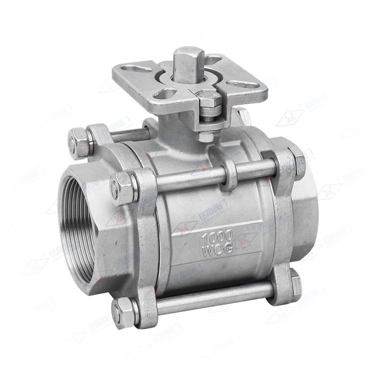 三片式高平台球阀