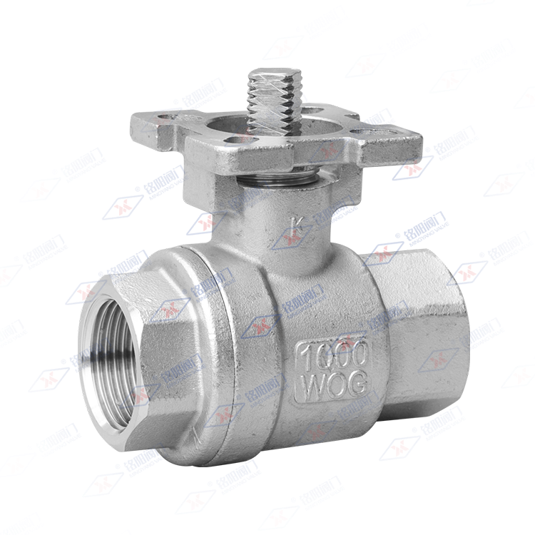 二片式高平台球阀