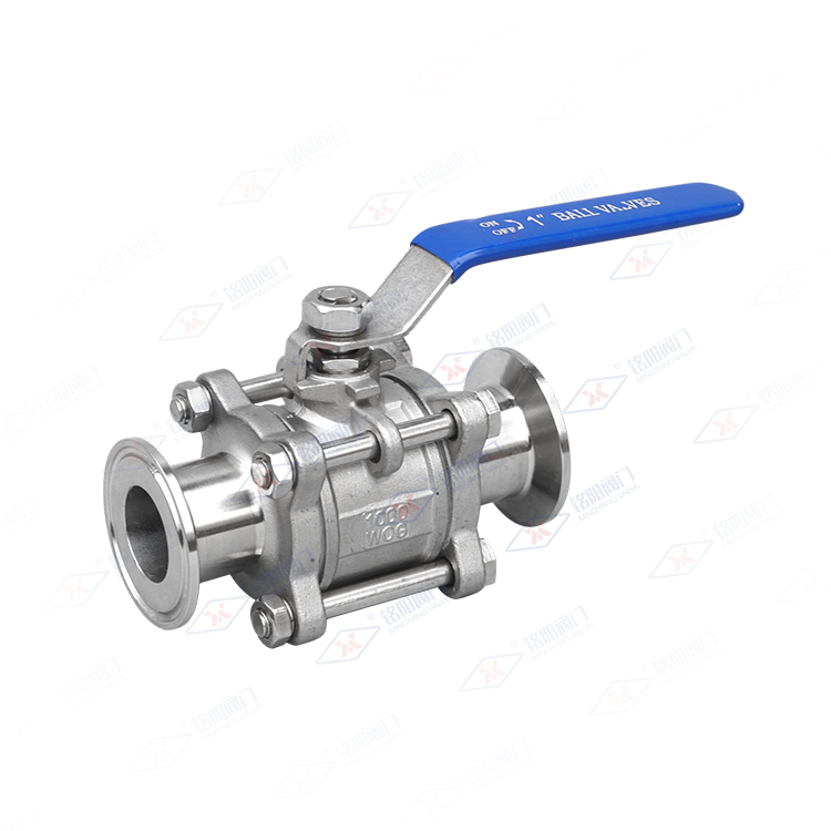 三片式快装球阀